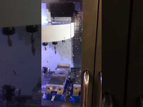 Home and warm up haas vf2