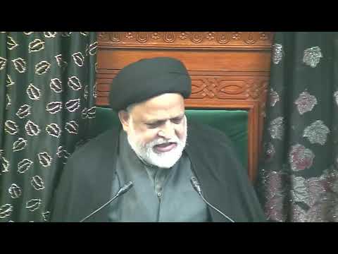 Maulana Safi Haider Sb Qibla Eve 25th Muharram 1437   Shahadat 4th Imam as Imam Zain al Abideen as