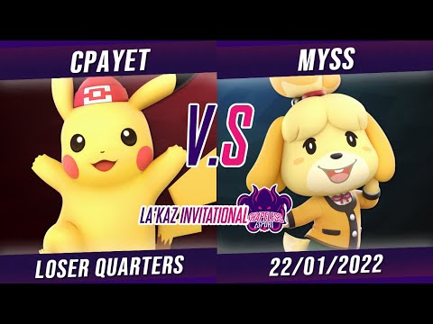 La'Kaz Invitational Loser Quarters - Cpayet (Pikachu) VS Myss (Isabelle) - Smash Ultimate