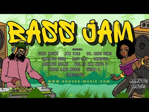 Anaves Music - Bass Jam | Album Megamix by DJ Koolbreak | Visualizer | Reggae, Dub, Trap, Dancehall