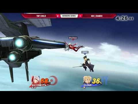 VS Weekly 11/15/18 - Winners Semis - TNF Child (Bayonetta) vs SDi | Diabeo (Cloud) - Smash 4