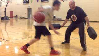 Use Basketball Training Pads to Improve Dribbling Skills - Defender Extender Pads