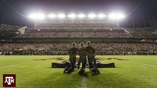 Texas A&M Midnight Yell! On the Field!! | TylersReelFishing