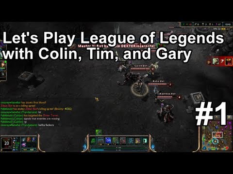 Let's Play - League of Legends #1 "Roaming Gank Squad"