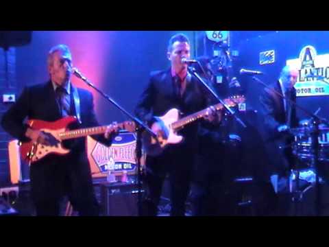 The Lincolns from Adelaide at Christines Rockabilly event, Melbourne