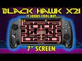 PowKiddy Black Hawk X21 Retro Gaming Handheld Console REVIEW Its Big Shiny