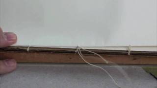 Coptic Binding on Boards