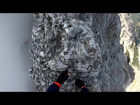 Watzmann Überschreitung -  Schlüsselstelle