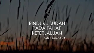 Download lagu RINDUKU SUDAH PADA TAHAP KETERLALUAN - Melody Dalam Puisi mp3
