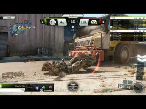 OpTic Gaming vs Team SoloMid at the Call of Duty MLG Anaheim Open Day 1