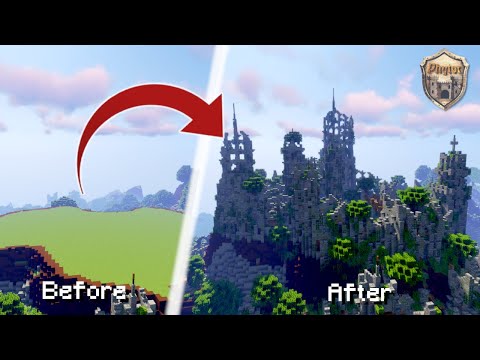 AntiClimax - Minecraft: Building A Huge Medieval Ruined Castle! - Part 2