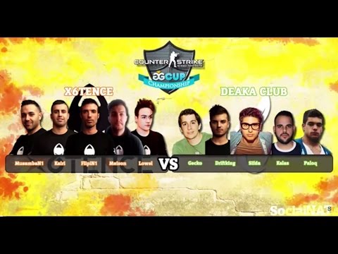 GGCUP Semifinales: Team x6tence VS Deaka Club mapa 1