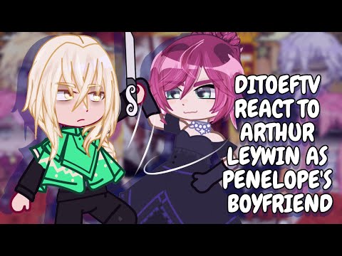 Death Is The Only Ending For The Villainess React To Arthur Leywin As Penelope's BF || Gacha React