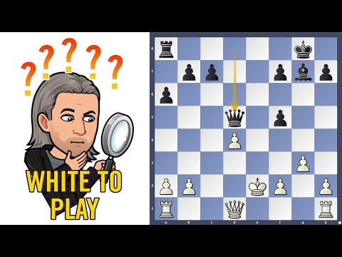 Chess puzzle of the week - White to play, Krivenko-Wadsworth, Reykjavik 2023