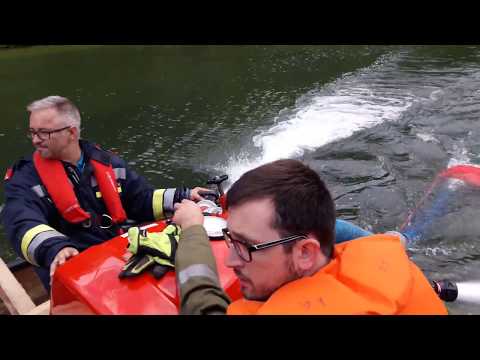 Zillenfahrt mit Tragkraftspritze