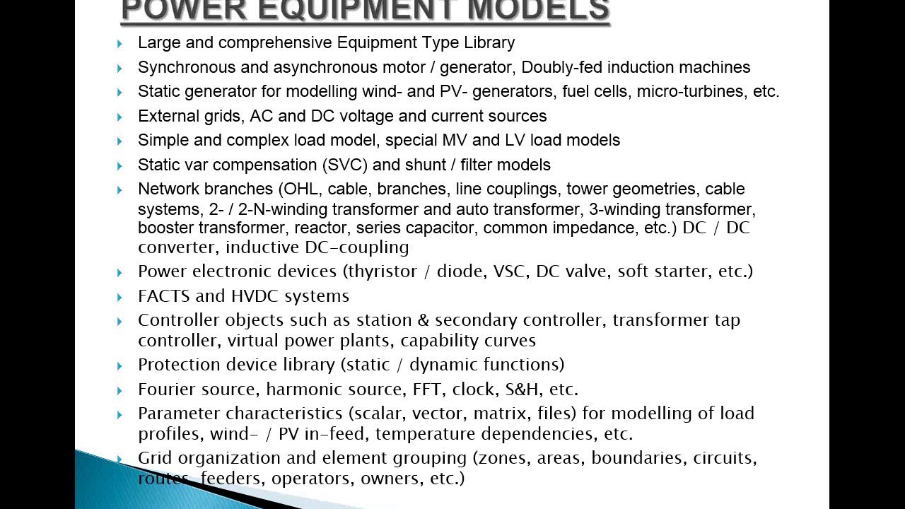 Webinar | Power System Simulation | DIgSILENT PowerFactory  Held on 04th December, 2015  02:00 PM
