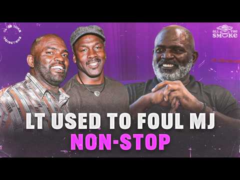 Michael Jordan vs Lawrence Taylor at UNC, early '80s pickup battles with James Worthy