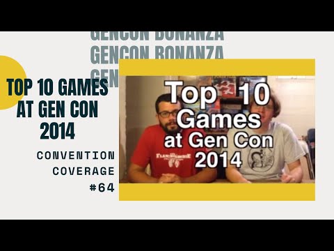 Bower's Game Corner: Top 10 Games of Gencon 2014