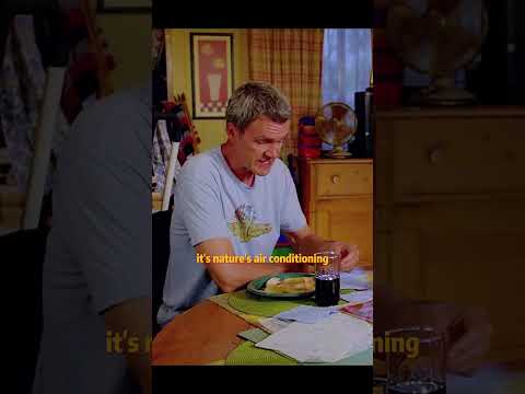 The air conditioner at home is broken#funny #family #shorts