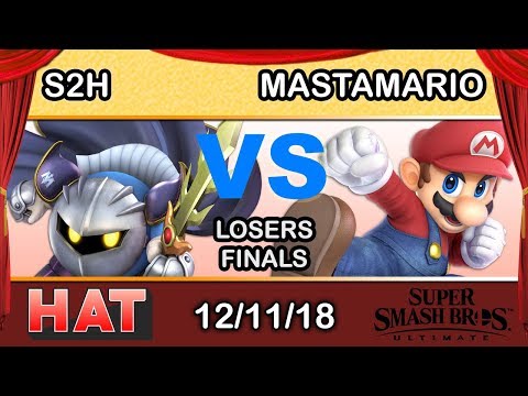 HAT 46 - Slither2Hunter (Meta Knight) Vs. MastaMario (Mario) Losers Final - Smash Ultimate