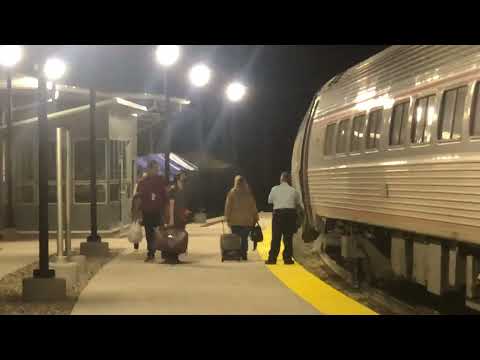 P050-31 (AMTK 187) @ Crawfordsville, IN Train Station