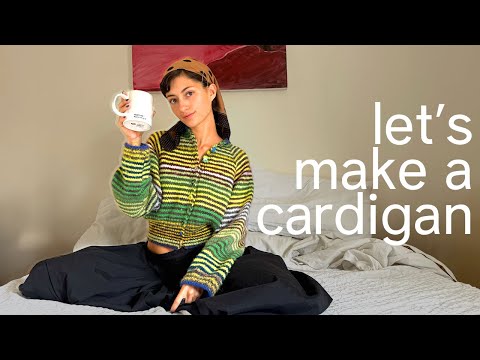 free knit cardigan pattern