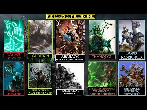 Who will be?...The Lords of the End Times...Total Warhammer 3
