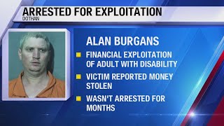 Dothan man accused of stealing from person with disability, arrested
