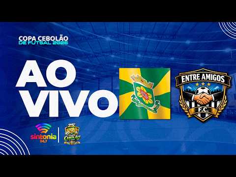 AO VIVO: CME CHAPADÃO DO LAGEADO x CME AGROLÂNDIA | COPA CEBOLÃO 2026 – TAÇA ECOTRAT