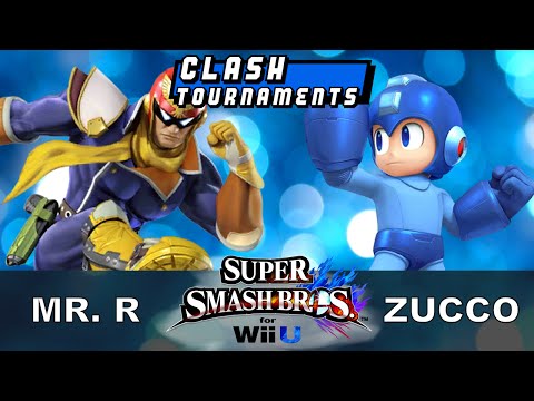 CLASH Invitational for Smash Wii U - Mr. R (Cpt. Falcon) vs Zucco (Mega Man)