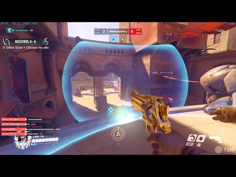 GALE MCCREE GAMEPLAY! [ OVERWATCH SEASON 22 TOP 500 ]