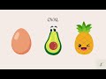 Geometric Shapes For Kids English Russian Vocabulary Learn Circle Triangle Square