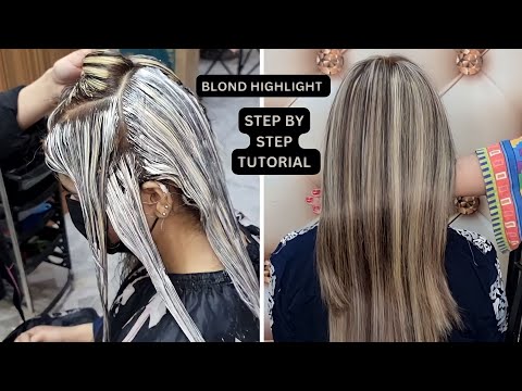ASH BLONDE HIGHLIGHTS TRANSFORMATION FULL TUTORIAL/ STEP BY STEP