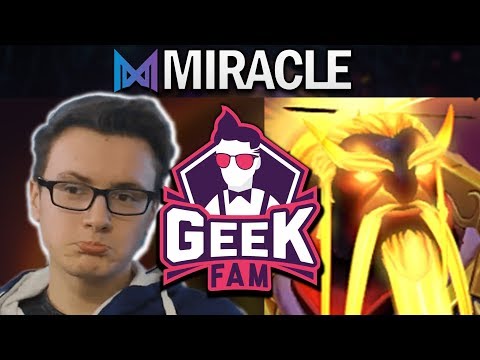 NIGMA.MIRACLE EMBER SPIRIT VS GEEK FAM - DOTA 2 PRO GAMEPLAY