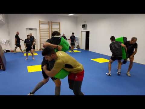 Nácvik skládky, poloha těla