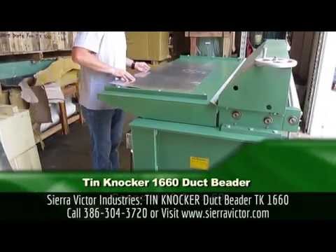 TIN KNOCKER TK 1660 Duct Forming | Sierra Victor Industries (2)