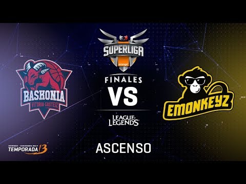 ASCENSO SUPERLIGA ORANGE - THUNDERX3 BASKONIA VS EMONKEYZ - Mapas 3 y 4 - #ASCENSODESCENSOLOL