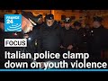 Baby Gangs Of Italy Naples Police Clamp Down On Youth Violence FRANCE 24 English