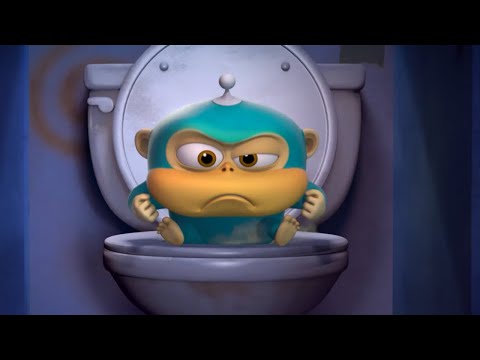 Cartoons for Children | Alien Monkeys Special 17: BATHROOM | Funny Cartoons