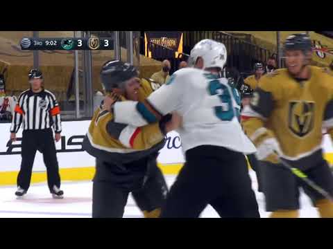 Jonathan Marchessault Drops The Gloves With Logan Couture