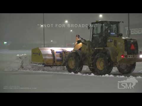 12-09-2022 Charles City, IA - Winter storm, heavy snow cleanup