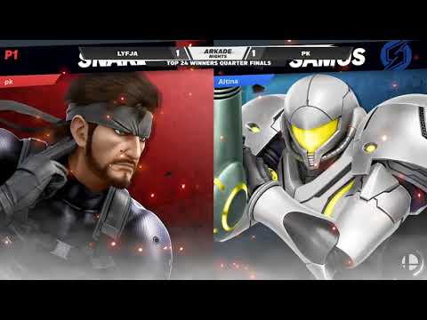 Arkade Nights #1 Winners Quarter Final - Heru (Snake) Vs. Lyfja (Samus)