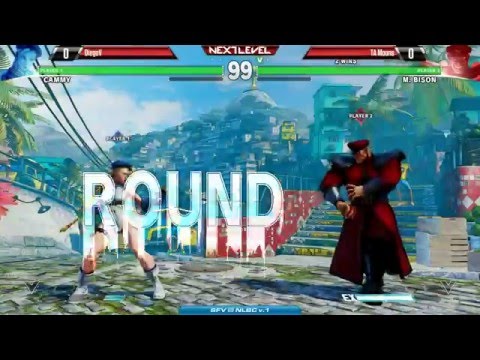 SFV/SF5: Next Level Battle Circuit V.1 - Winners Semi - Diego V (Cammy) vs TA Moons (M. Bison)