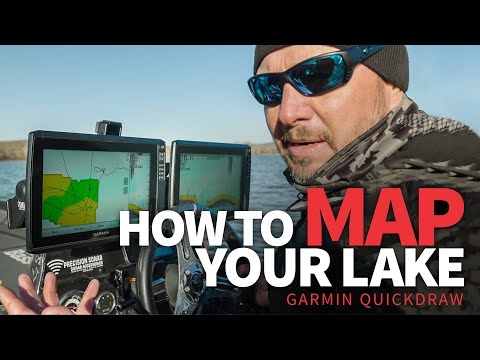 How to Map UNMAPPED Lake! (Garmin Quickdraw)