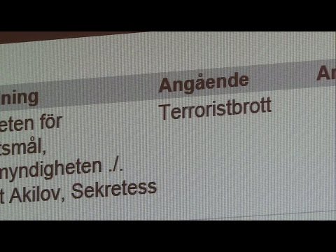 Ännu en anhållen efter terrordådet på Drottninggatan - Nyheterna (TV4)