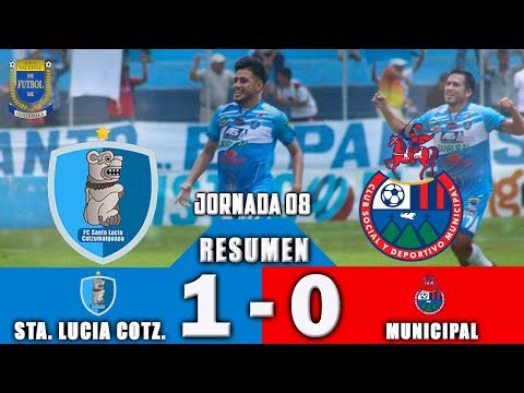 Victoria Jaguar|| Santa Lucía Cotz. 1 Vs Municipal 0 || Jornada 08 / Apertura 2019