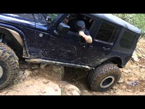 Windrock Trail 72 hard line obstacle