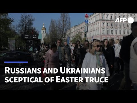 Both Russians and Ukrainians sceptical of Easter truce | AFP