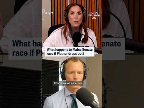 What happens to maine Senate race if Platner drops out?