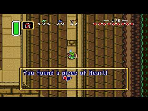 Evil Pyramid piece of heart location - Zelda: A Link to the Past